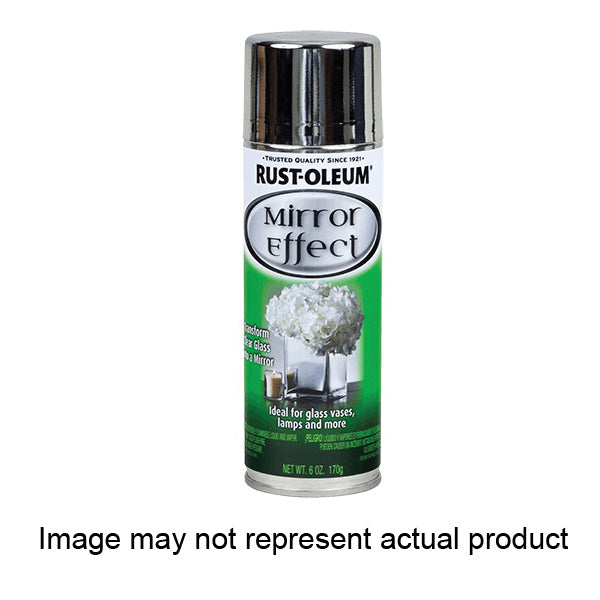 RUST-OLEUM 267727 Specialty Mirror Effect Spray, Mirror Silver, 11 oz