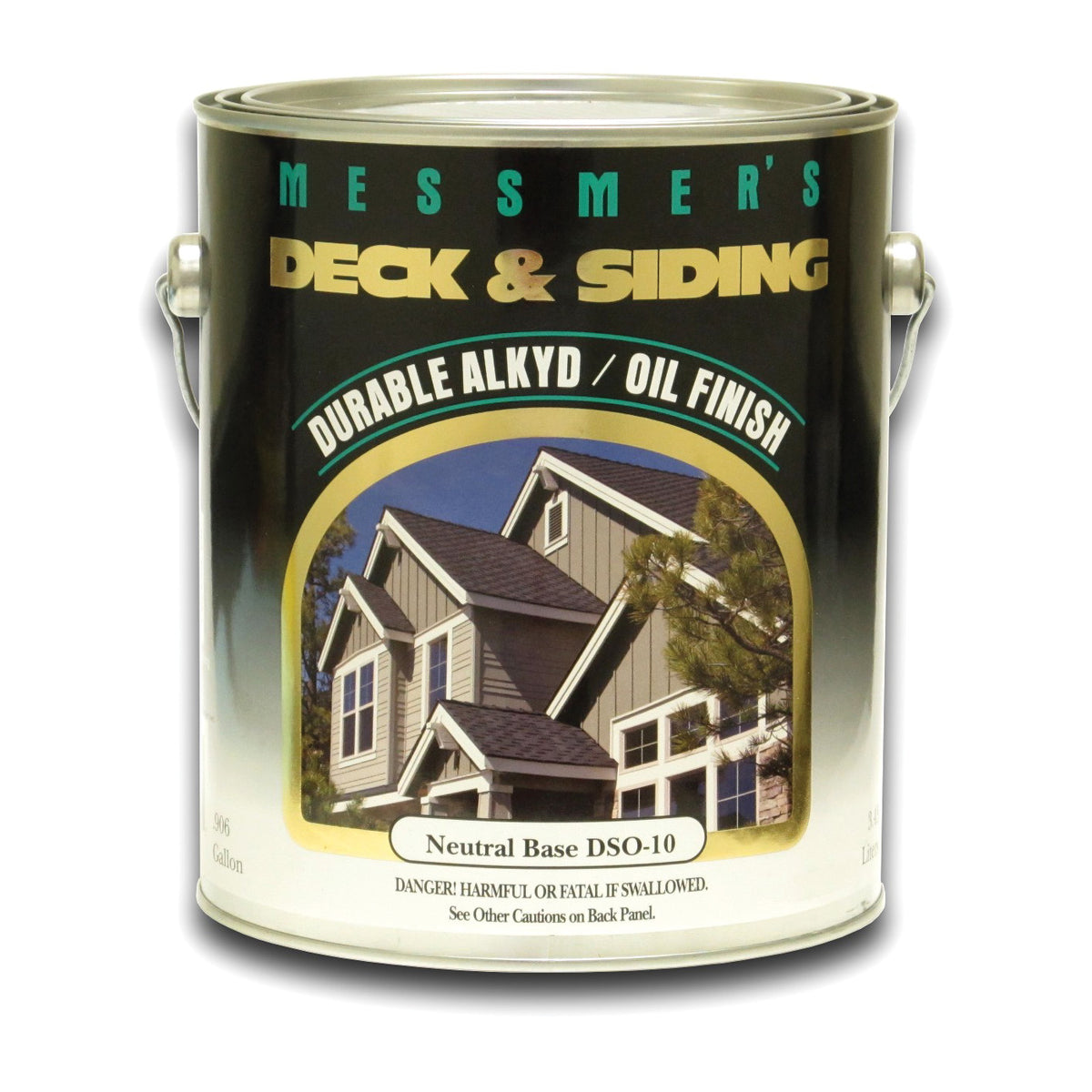 Messmer&#39;s CDSO10 Deck and Siding Stain, Clear, Oil, 3.78 L, Tint