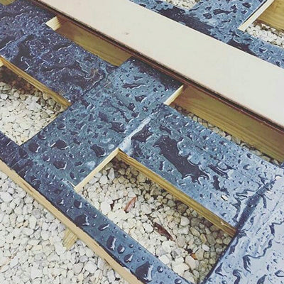 ALPHA GT3040BK02 Flashing Tape, 2 in W, 65 ft L, Acrylic, Black