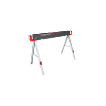 Load image into Gallery viewer, PROTOCOL 67103 Folding Sawhorse, 1100 lb, 22-1/4 in W, 30 in H, Steel
