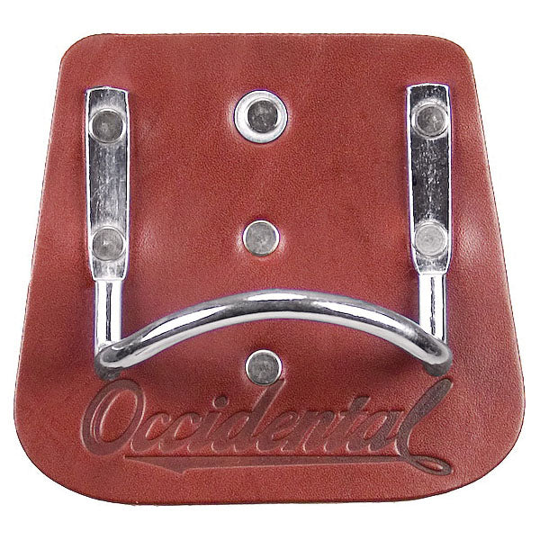 Occidental Leather 5040 Clip-On Hammer Holder, Leather/Steel