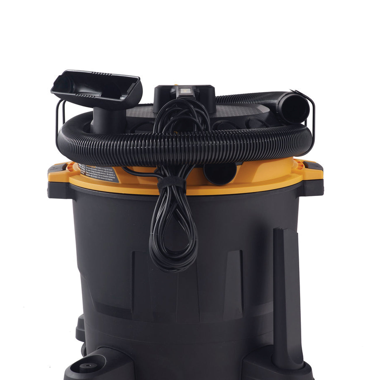 Vacmaster Professional Beast VJH1612PF 0201 Wet and Dry Vacuum, 16 gal Vacuum, 120 V, Black/Yellow Housing