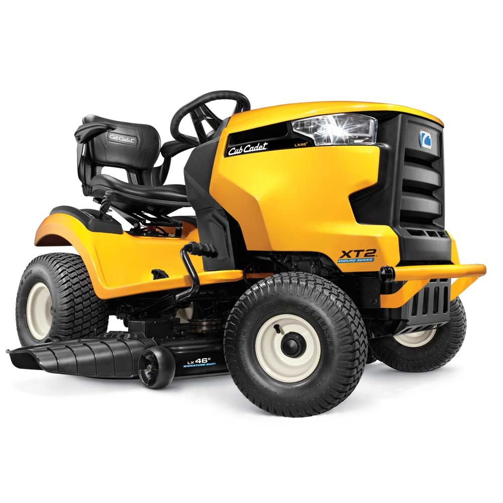 Cub Cadet LX46 Lawn Tractor, 24 hp, 679 cc Engine Displacement, 2-Cylinder, 46 in W Cutting