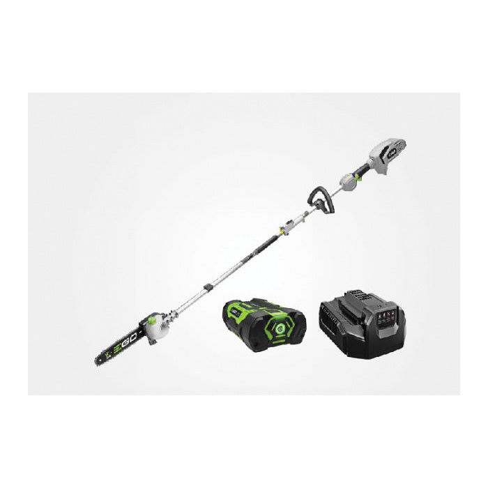EGO MPS1001 Power+ 10" Pole Saw Multi-Head Combo Kit (Includes Power Head, G3 56V 2.5ah Battery, and Standard Charger)