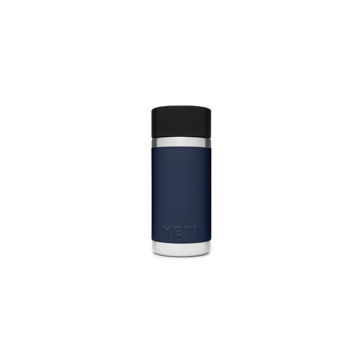 YETI Rambler 21071050010 Vacuum Insulated Bottle with Hotshot Cap, 12 oz Capacity, Stainless Steel, Navy