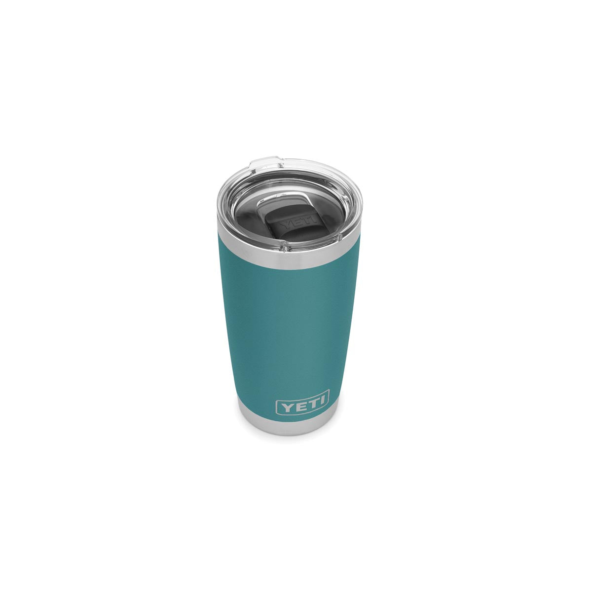 YETI Rambler 21070060057 Tumbler, 20 oz Capacity, MagSlider Lid, Stainless Steel, Insulated, River Green
