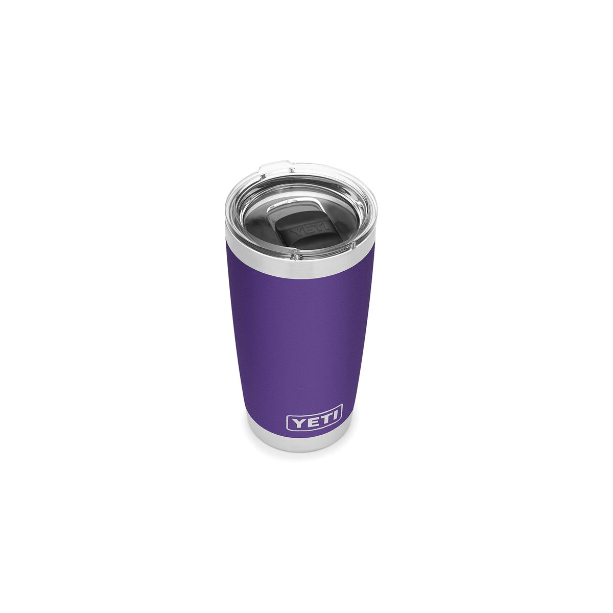 YETI Rambler 21090000039 Tumbler, 20 oz Capacity, MagSlider Lid, Stainless Steel, Insulated, Peak Purple