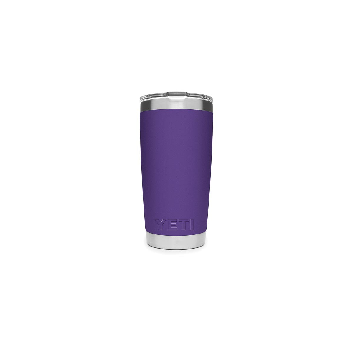 YETI Rambler 21090000039 Tumbler, 20 oz Capacity, MagSlider Lid, Stainless Steel, Insulated, Peak Purple