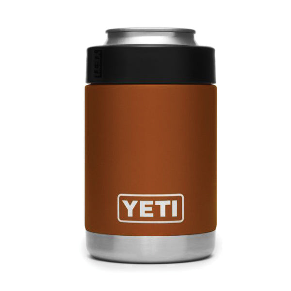 YETI Rambler 21071500131 Colster, 3-1/8 in OD x 4-7/8 in H, 12 oz Can/Bottle Insulator Stainless Steel, Clay