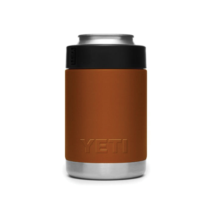 YETI Rambler 21071500131 Colster, 3-1/8 in OD x 4-7/8 in H, 12 oz Can/Bottle Insulator Stainless Steel, Clay