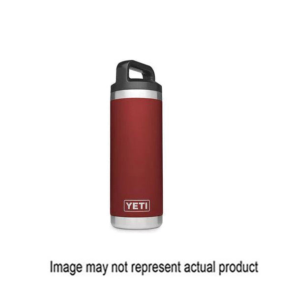 YETI Rambler 21071500123 Vacuum Insulated Bottle with Chug Cap, 18 oz Capacity, Stainless Steel, Peak Purple