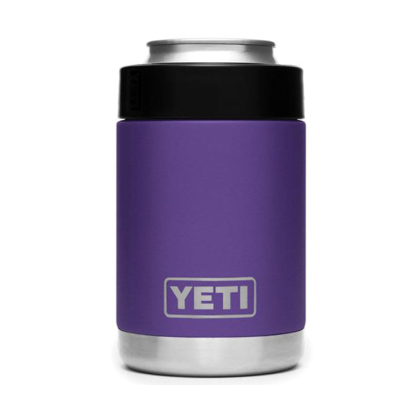 YETI Rambler 21071500162 Colster, 3-1/8 in OD x 4-7/8 in H, 12 oz Can/Bottle Insulator Stainless Steel, Peak Purple