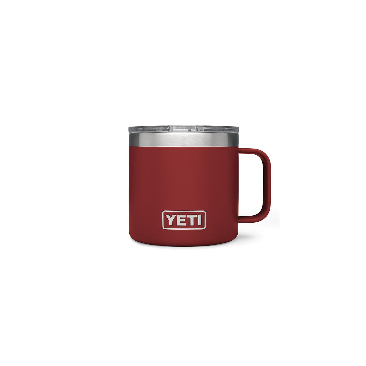 YETI Rambler 21071500187 Mug, Vacuum-Insulated with Standard Lid, 14 oz Capacity, Stainless Steel, Charcoal