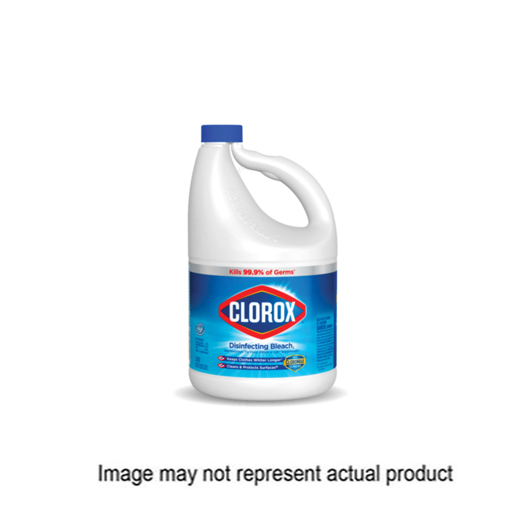 Clorox 32260 Regular Bleach, 43 oz, Liquid, Bleach