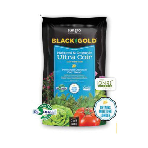 Black Gold 1423005.CFL2P Ultra Coir Mix, 2 cu-ft Coverage Area, 2 cu-ft