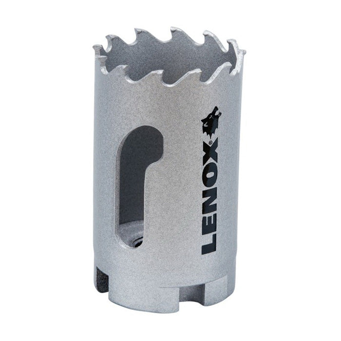 Lenox Speed Slot LXAH3138 Hole Saw, 1-3/8 in Dia, Carbide Cutting Edge