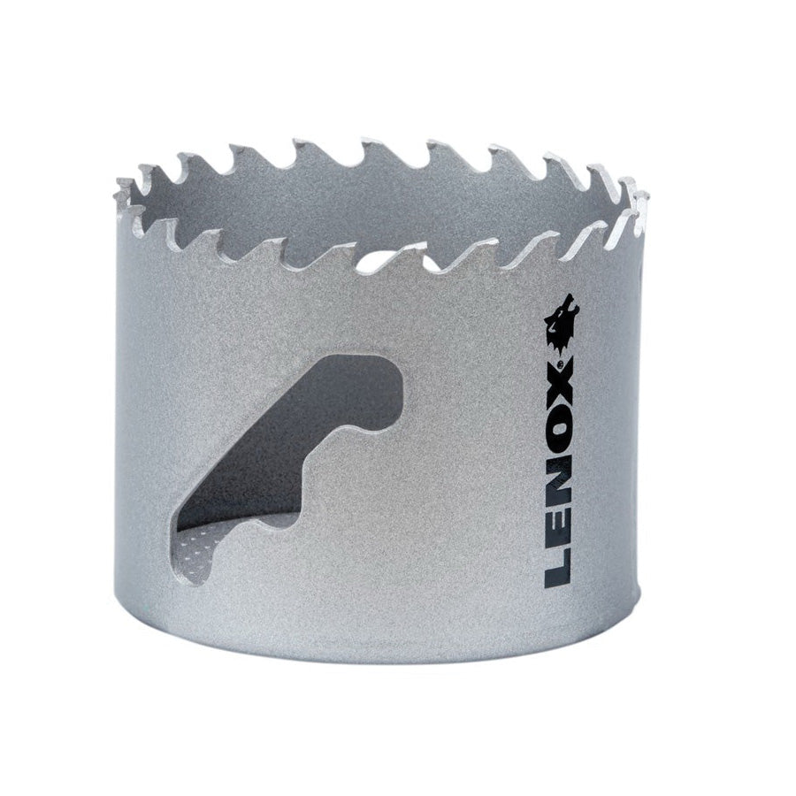 Lenox Speed Slot LXAH3212 Hole Saw, 2-1/2 in Dia, Carbide Cutting Edge