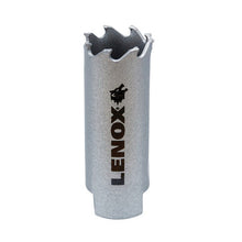 Load image into Gallery viewer, Lenox Speed Slot LXAH378 Hole Saw, 7/8 in Dia, Carbide Cutting Edge, 3/4 in Pilot Drill
