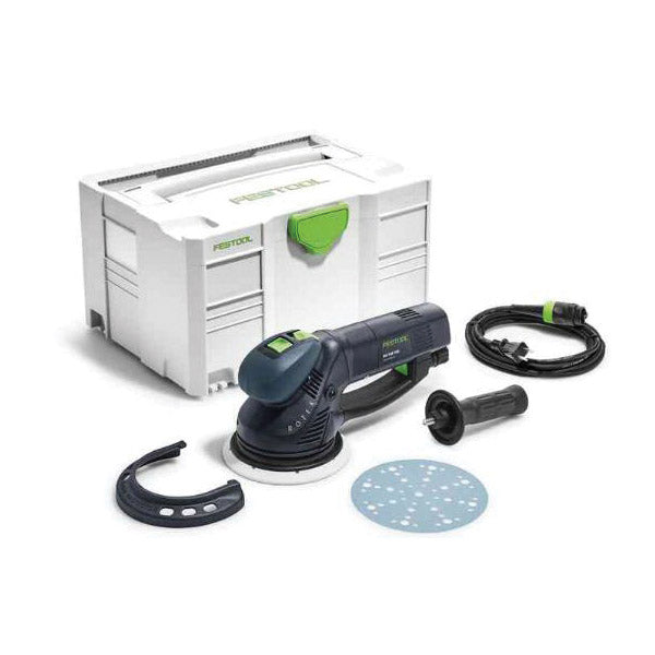 Festool 575074 Sander, 6 A, 6 in Pad/Disc, FastFix Pad/Disc