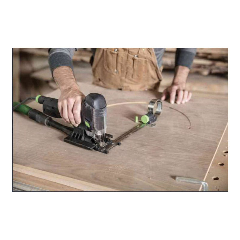 Festool 561593 Jig Saw, 3/4 in Non-Ferrous Metal, 3/8 in Steel, 4-3/4 in Wood Cutting Capacity, 1 in L Stroke