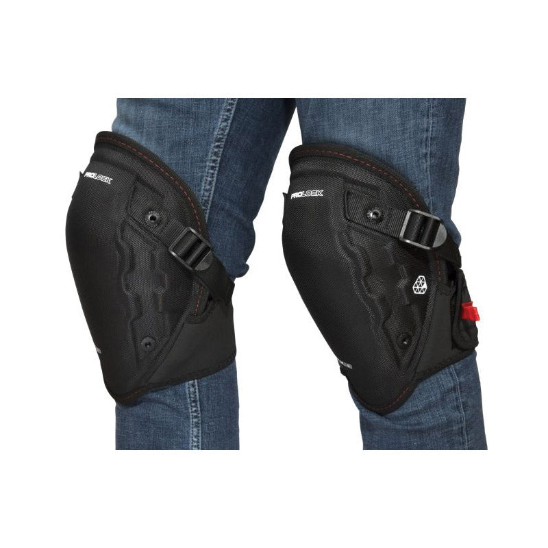 PROLOCK 93180 Knee Pad, One-Size, Polyester Fabric Cap, EVA Foam Pad, 1-Strap, Hook and Loop Closure