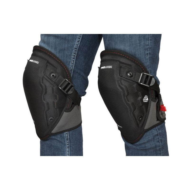 PROLOCK 93181 Gel Knee Pad, One-Size, Polyester Fabric Cap, EVA Foam/Gel Pad, 1-Strap, Hook and Loop Closure