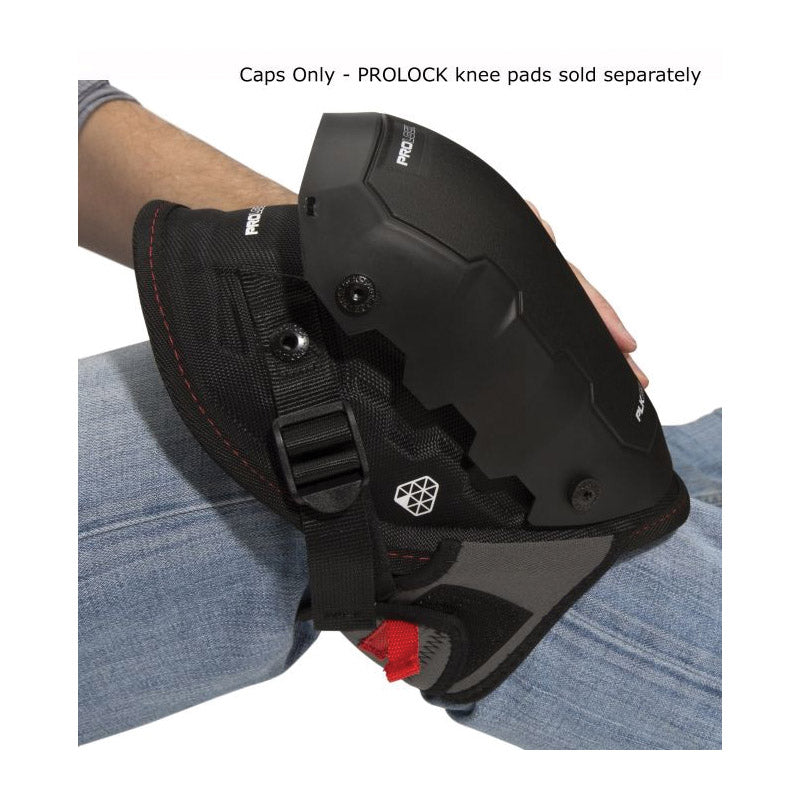 STEELMAN 93178 Hard Cap, Polyethylene, Black, For: PROLOCK PLK03 93180 Foam and PLK04 93181 Gel Knee Pad