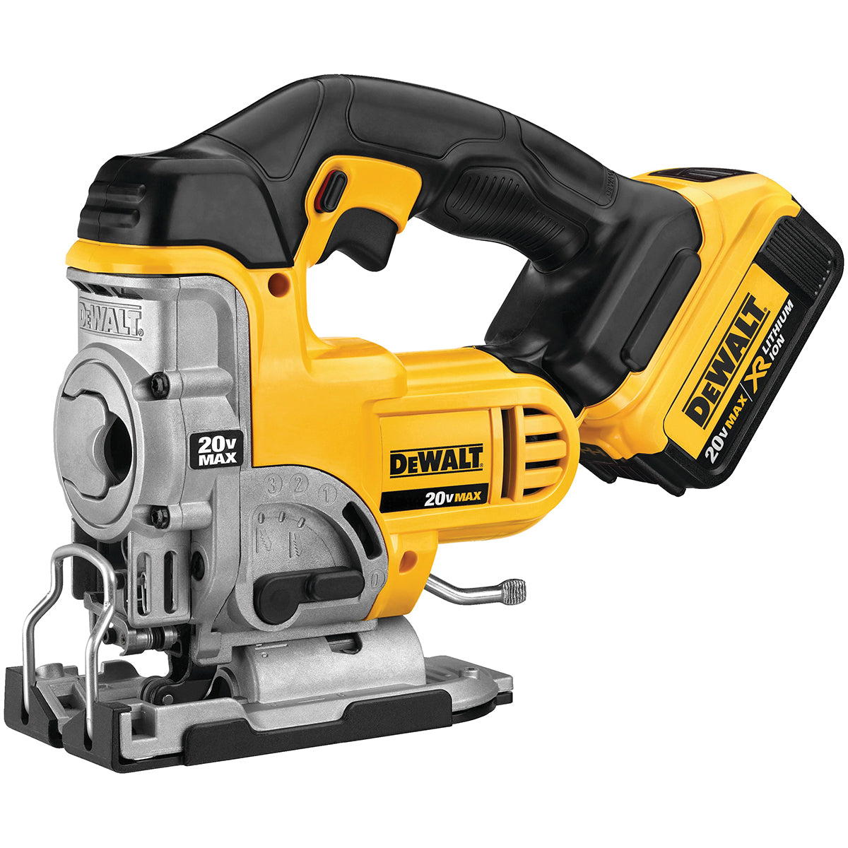 DeWALT DCS331M1 20V Max Jig Saw Kit (Includes 20V Max 4.0ah Battery, Charger, Blade, and Kit Bag)