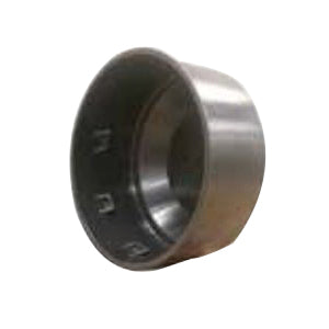 ADS 0432AA End Pipe Cap, 4 in, Snap, Polyethylene, Black