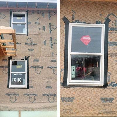 ALPHA Nichigo G-Tape GT3040BK06 Flashing Tape, 65 ft L, 6 in W, Black, Permanent Adhesive