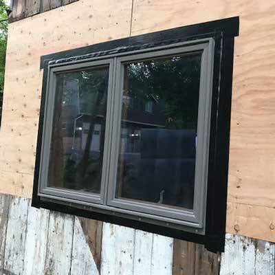 ALPHA Nichigo G-Tape GT3040BK06 Flashing Tape, 65 ft L, 6 in W, Black, Permanent Adhesive