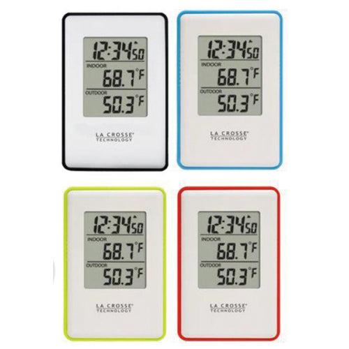 La Crosse 308-1910M Variety Pack Wireless Thermometer, 2.72 in L x 1.45 in W x 4.13 in H Display, Digital