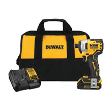 Load image into Gallery viewer, DeWALT DCF809C1 Atomic 20V Max Brushless Cordless Compact 1/4&quot; Impact Driver Kit (Includes 20V Max Battery, Charger, Bag, and Belt Clip)
