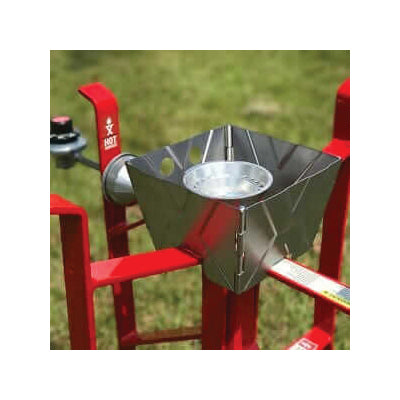 FIREDISC TCGWH4L Wind Helmet, Stainless Steel, For: FIREDISC Cookers