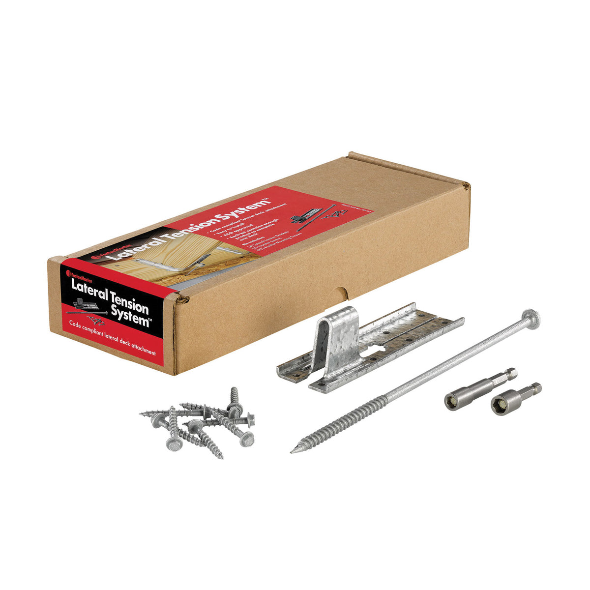 FastenMaster FMLTS-4 Lateral Tension System Kit, Steel