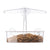 Droll Yankees D50 OWF Observer Window Bird Feeder, 0.5 lb, Polycarbonate, 9 in H, Window Mounting