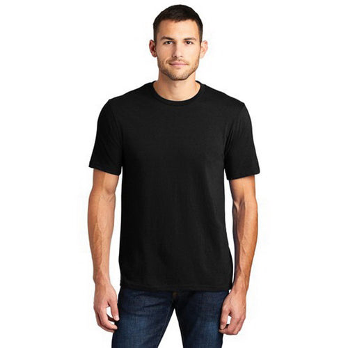 DISTRICT Very Important Tee Series DT6000B3M T-Shirt, M, Cotton, Black, Rib-Knit Collar, Short Sleeve