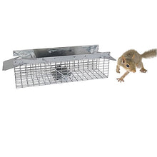 Load image into Gallery viewer, Havahart 1025 Small Animal Trap, 17-1/2 in L, 5.76 in W, 7.22 in H, Spring Loaded Door
