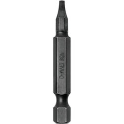 DeWALT IMPACT READY DW2212IR Power Bit, #2 Drive, Square Recess Drive, 1/4 in Shank, Hex Shank, 2 in L, Steel