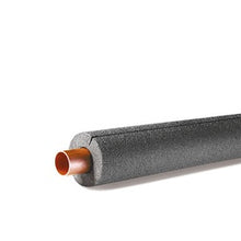 Load image into Gallery viewer, Tundra 31180U/PR38118UW Pipe Insulation, 6 ft L, Steel, Charcoal, 1 in Copper, 3/4 in IPS PVC, 1-1/8 in AC Tubing Pipe
