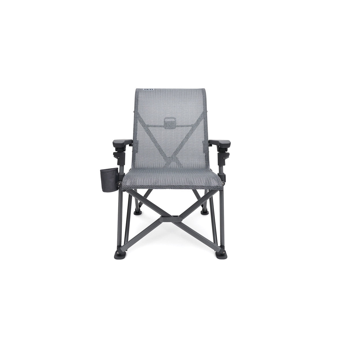 YETI Trailhead Series 26010000043 Camp Chair, 29-7/8 in W, 25-1/8 in D, 36-1/4 in H, Aluminum Frame, Charcoal Frame