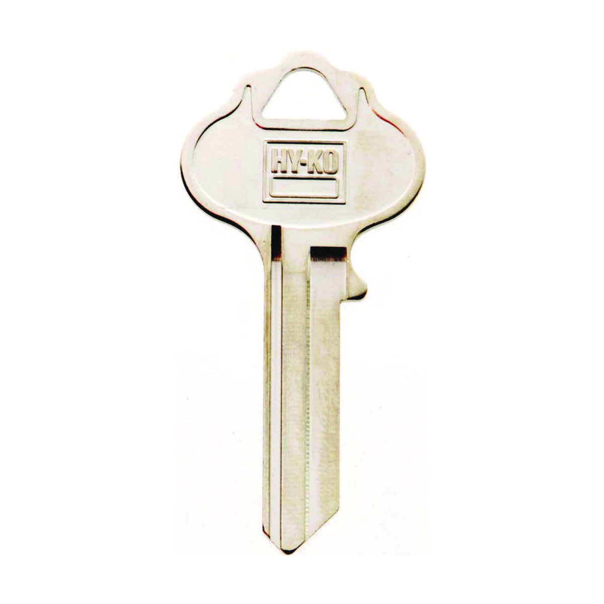 HY-KO 11010WR2 Key Blank, Brass, Nickel, For: Weiser Cabinet, House Locks and Padlocks