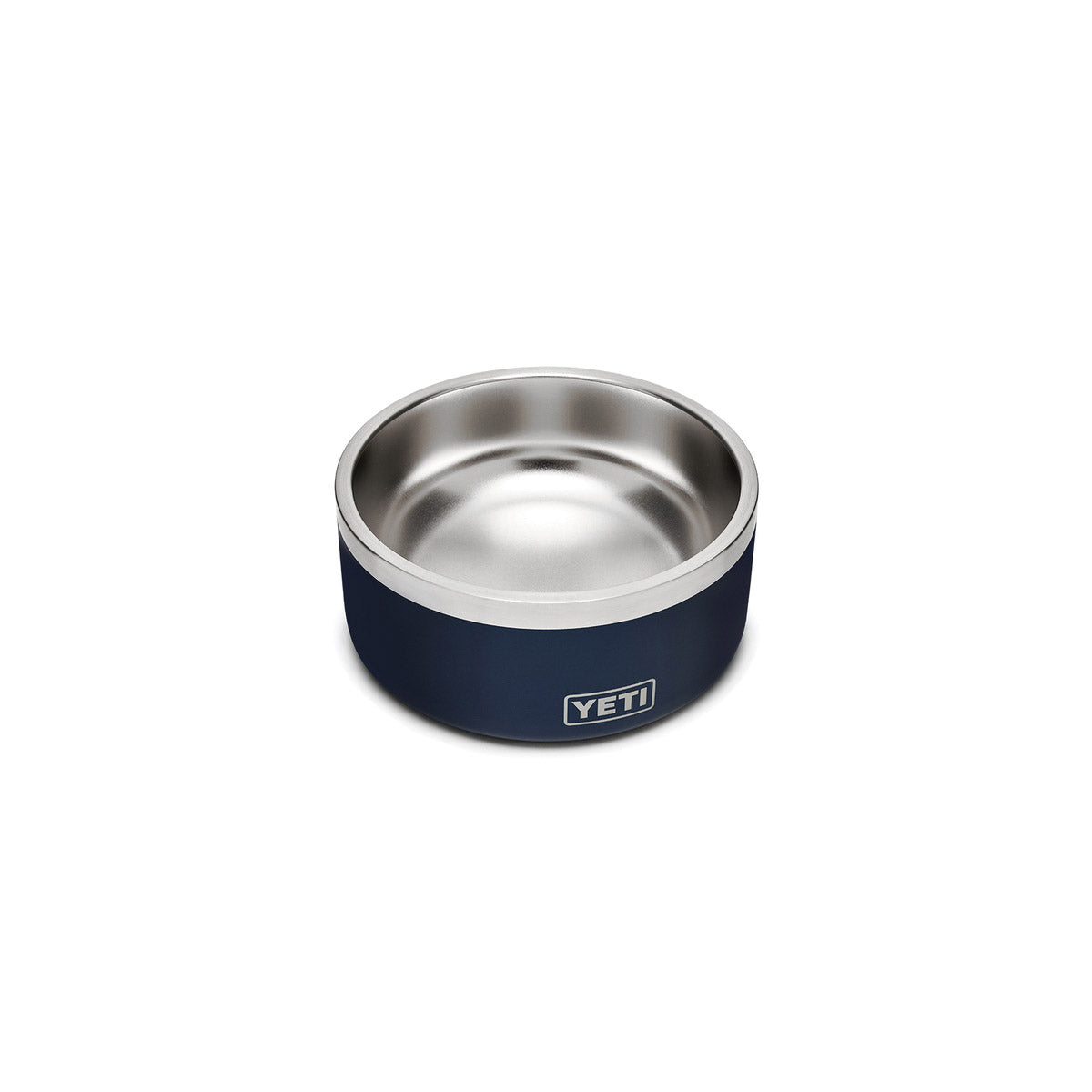 YETI Boomer 21071499971 Dog Bowl, 6-4/5 in Dia, 4 Cup Volume, Stainless Steel, Navy