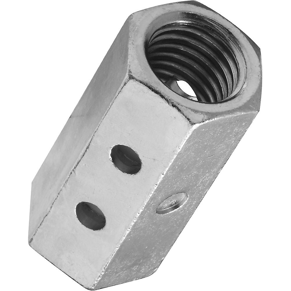 National Hardware 4003BC Series N182-725 Coupler, UNC Coarse Thread, 3/4-10 Thread, Steel, Zinc