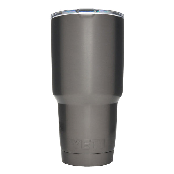 YETI Rambler 21071500310 Tumbler, 30 oz Capacity, Magslider Lid, Stainless Steel, Insulated, Graphite
