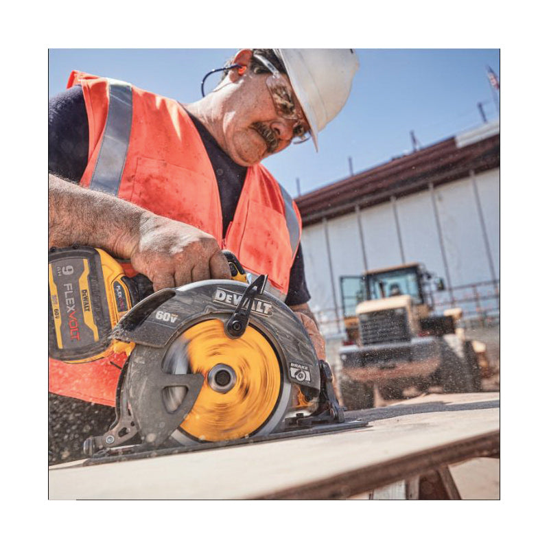 DeWALT DCS578B FLEXVOLT 60V Max Brushless 7.25&quot; Cordless Circular Saw w/Brake (BARE TOOL - No Battery Included)