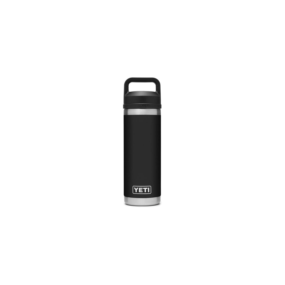 YETI Rambler Vacuum Insulated Bottle with Chug Cap, 18 oz Capacity, Stainless Steel