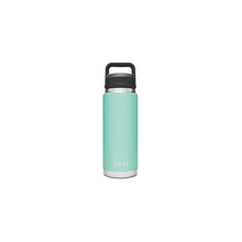 Load image into Gallery viewer, YETI Rambler 21071060019 Vacuum Insulated Bottle with Chug Cap, 18 oz Capacity, Stainless Steel, Seafoam
