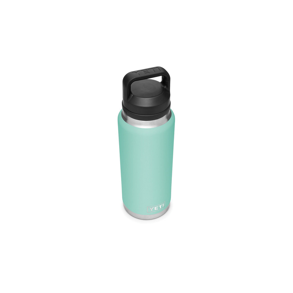 YETI Rambler 21071070015 Vacuum Insulated Bottle with Chug Cap, 36 oz Capacity, Stainless Steel, Seafoam