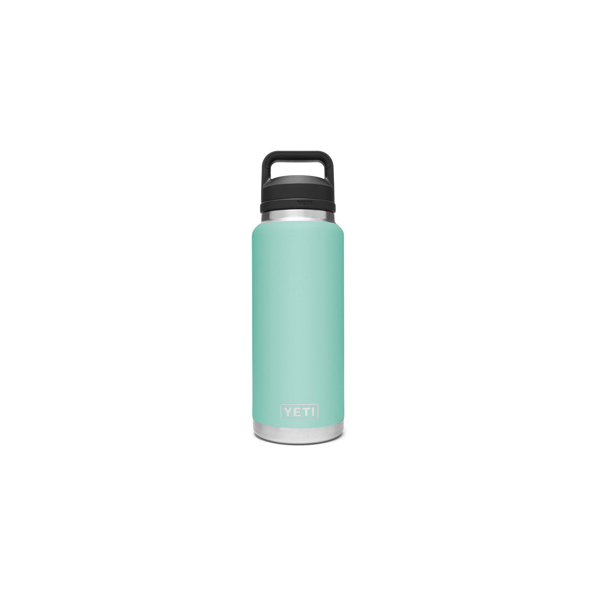 YETI Rambler 21071200019 Vacuum Insulated Bottle with Chug Cap, 26 oz Capacity, Stainless Steel, Seafoam